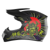 Kask pełny Kamikaze Tokyo Drift AKC208 rozmiar L