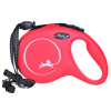 Smycz flexi automatyczna New Classic M linka 8 m - dla psa do 20 kg, kolor czerwony