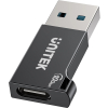 UNITEK ADAPTER USB-A - USB-C 10 GBPS M/F CZARNY