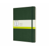 MOLESKINE Notes Classic XL (19x25cm) gładki, twarda oprawa, myrtle green, 192 strony, zielony
