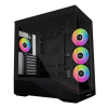 Lian Li Vector V100 PC-Gehäuse, Midi-Tower, ATX, RGB, Tempered Glass - schwarz