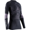 Bluza damska X-Bionic Energy Accumulator 4.0 Shirt - charcoal/magnolia rozmiar: m