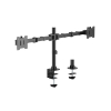 Equip Tischhalterung 17"-35"/2TFT 360Â° H.Leist. 20Kg schwarz