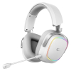 Słuchawki Rampage RETSU Słuchawki bezprzewodowe nauszne BT 2.4G RGB białe