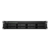 Synology RackStation RS1221RP+ serwer danych NAS Rack (2U) Ryzen Embedded V1500B 4 GB DDR4 0 TB DiskStation Manager Czarny
