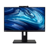 Monitor Acer Vero B8 B278UE | 27" | Systemy ochrony przed włamaniem (IPS) | godz. 16:9 | 100 Hz | 4 ms | 2560 x 1440 pikseli | 350 cd/m2 | Ilość portó