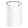 Cudy M3000 Dual-band (2.4 GHz/5 GHz) Wi-Fi 6 (802.11ax) Czarny, Czerwony 1 Wewnętrzny