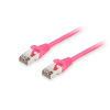 Equip 606910 kabel sieciowy Różowy 20 m Cat6a S/FTP (S-STP) Okrągły