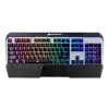 COUGAR CGR-WM1MB-ATR klawiatura Gaming USB QWERTY Angielski Aluminium, Czarny
