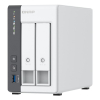 Qnap TS-216G, Tower, 2 x 2.5"/3.5" SATA, ARM 2.0GHz Quad core, 4GB, 1 x 2.5GbE + 1 x GbE, External adapter (PSU)