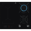 Płyta indukcyjno-gazowa ELECTROLUX KDI641723K 60 cm | 2 pola indukcyjne + 2 palniki | PowerBoost | zapłon elektryczny | czarny (OUTLET)
