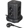 EXTENSION BRENNENSTUHL 8PL+2+1USB 2M