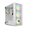 SAVIO OBUDOWA PC ARGB MESH/GLASS RAPTOR WHITE X1