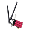 Karta sieciowa CUDY WE3000S AX5400 Wi-Fi 6 + BT 5.2 Intel AX210 Radiator PCIe