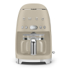 Smeg DCF02MLMEU Kaffemaschine, beige , Ines de la Fressange