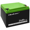 Qoltec Akumulator AGM  | 12V | 24Ah | max 360A