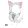 Zestaw słuchawkowy Razer Kraken Kitty V2 przewodowe nauszne z mikrofonem i redukcją szumów biały
