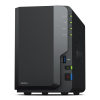NAS Synology DS223; Tower; 2x (3.5" SATA HDD)/2.5" HDD SSD); Realtek RTD1619B;,2GB DDR4, 1x 1GbE RJ-45
