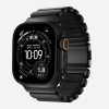 NOMAD Stratos Band - tytanowa bransoleta do Apple Watch 49mm z FKM (black titanium, black FKM)