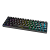 Deltaco Gaming Tastatur DK440R wireless, RGB, schwarz