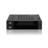Płyta montażowa IcyDock 2x6,3cm SATAI-III/SSD/SAS MB522SP-B