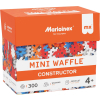 MARIOINEX Klocki Mini Waffle Konstruktor, 300 elementów
