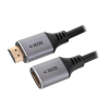 Kabel przedłużka HDMI do HDMI 4k złota wtyczka 2m