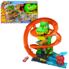 Hot Wheels City Zakręcony tor Remiza T-Rexa JBM73 MATTEL