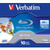 Płyta BluRay Verbatim BD-R, 50GB, 6x DLP/DL/IWP