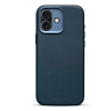 Decoded Leather Backcover - skórzana obudowa ochronna do iPhone 17 kompatybilna z MagSafe (navy shadow)