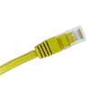 ALANTEC Patch-cord U/UTP kat.5e PVC 0.25m żółty