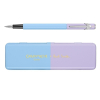Caran d’Ache Pióro wieczne z kolekcji limitowanej Paul Smith Edycja 4, kolor Sky Blue/Lavender, stalówka F.