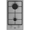 Beko HDCG 32220 FX Stal nierdzewna Wbudowany 29 cm Gaz 2 stref(y)