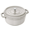 Garnek żeliwny okrągły STAUB 40501-413-0 - biała trufla 5.2 ltr