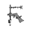 Equip 650119 uchwyt / stojak do monitorów 81,3 cm (32") Biurko Czarny