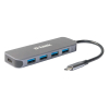 D-Link DUB-2340 huby i koncentratory USB Type-C 5000 Mbit/s Szary