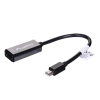 Adapter Lanberg AD-0005-BK (Mini DisplayPort M - HDMI F; 0,20m; kolor czarny)