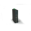 LevelOne Industr.Switch  5xFE/IP30+DIN                Metall