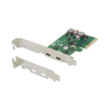 CONCEPTRONIC 4xPCIe3.0 Card 2xUSB-C3.2 Gen2/selfpower 10Gbps