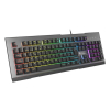 GENESIS Rhod 500 RGB klawiatura Gaming USB QWERTY ES Hiszpański Czarny