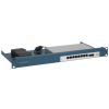 Rackmount.IT CISRACK RM-CI-T17 - Zestaw montażowy sprzętu sieciowego - Możliwość montażu w szafie - Metaliczny niebieski - 1U - 19" (48,3 cm)