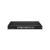 LevelOne IGS-2128 przełącznik sieciowy Zarządzany L2 Gigabit Ethernet (10/100/1000) Czarny