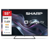 Ostry Telewizor Smart TV 55HP6265E 55 Google TV UHD Czarny
