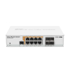 Mikrotik CRS112-8P-4S-IN łącza sieciowe Gigabit Ethernet (10/100/1000) Obsługa PoE Biały