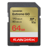 Sandisk Extreme Go SD UHS-I 64GB SD 170MB/s(R) / 80MB/s(W)