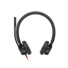 Słuchawki przewodowe POLY Blackwire 3325 Stereo Microsoft Teams Certified USB-C Headset 3.5mm Plug USB-C/A Adapter Przewodowa Opaska na głowę Biuro/ce