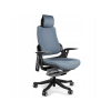 Fotel biurowy Wau BL417 slategrey szary/czarny