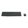Logitech Klawiatura MK235 Wireless KBD+Mouse Grey CZ