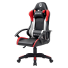DEFENDER FOTEL CRATER CZERWONO-CZARNY GAMING