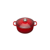 Garnek Le Creuset Signature apvalus 20 cm czerwony